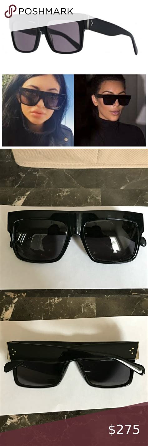 celine 41756 sunglasses black|CELINE Polarized ZZ Top Sunglasses CL 41756 Black.